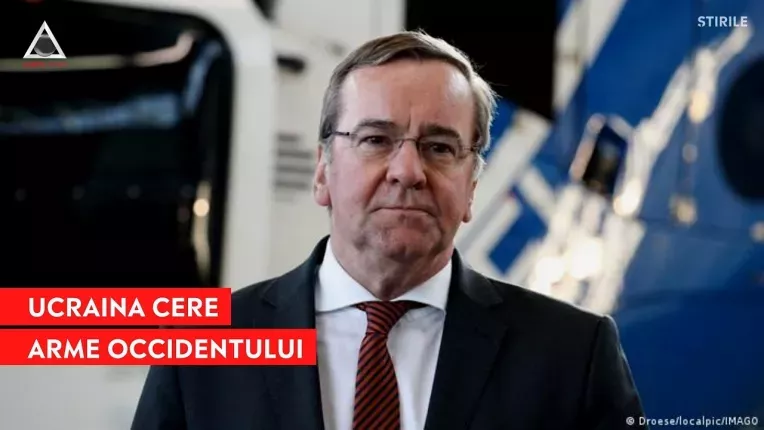 Boris Pistorius: Berlinul va ajuta Ucraina atata timp cat va fi nevoie