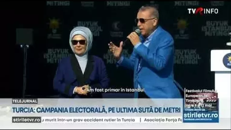 Contracandidatul lui Erdogan la presedintie are un usor avans in sondajele de opinie