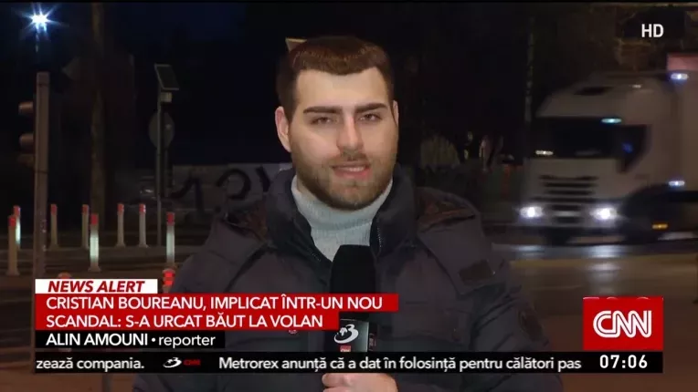 Cristian Boureanu, implicat intr-un nou scandal. A fost prins baut la volan