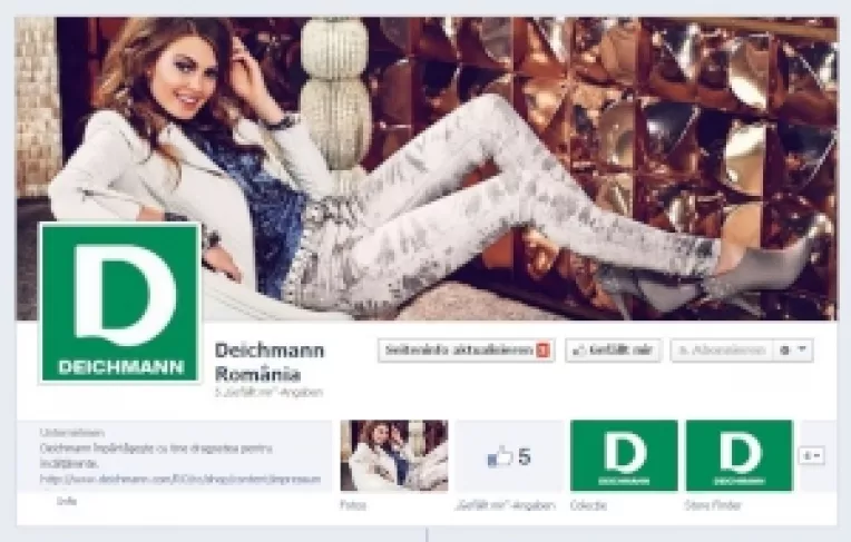 Deichmann este cu un pas mai aproape de fanii sai din Romania!