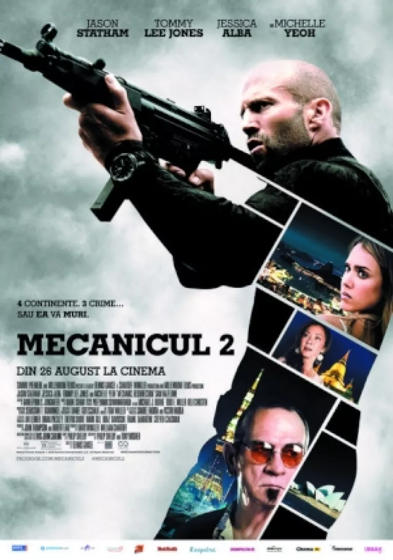 Filmul Mecanicul 2, un thriller la cinematografele din Romania