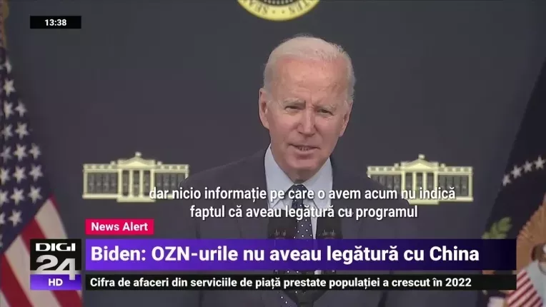Joe Biden: "Nu imi cer scuze" pentru balonul chinez