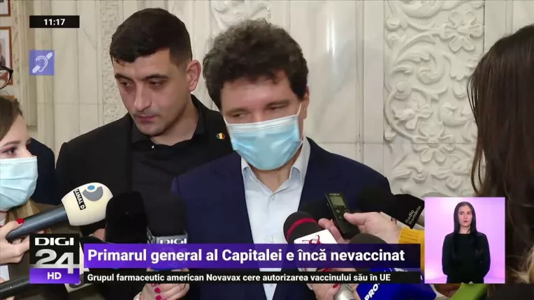 Nicusor Dan, tot nevaccinat: Acelasi raspuns pe care l-am dat.