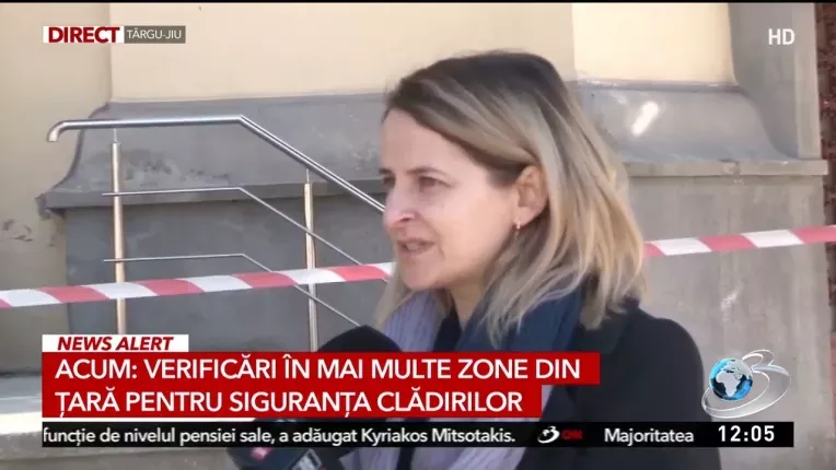 Prefect Gorj: "Am auzit un vuiet inainte de cutremur"