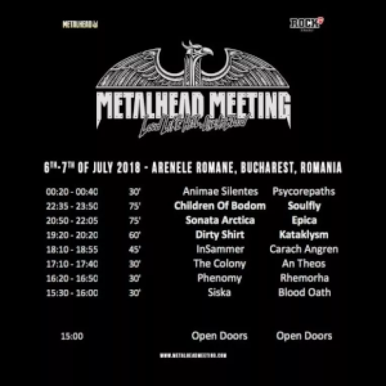 Program Metalhead Meeting 2018