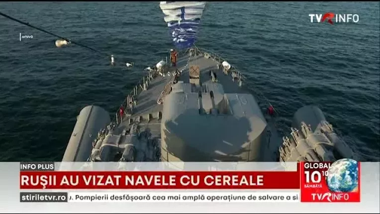 Rusii au atacat portul Ismail, pe Dunare