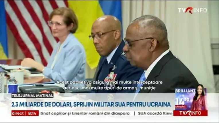 SUA acorda Kievului un ajutor militar de 2,3 miliarde de dolari