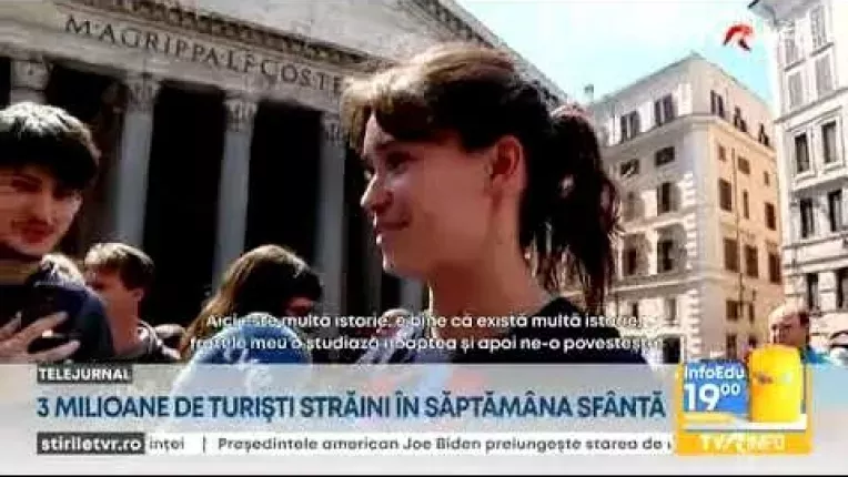 Turistii au luat cu asalt Roma