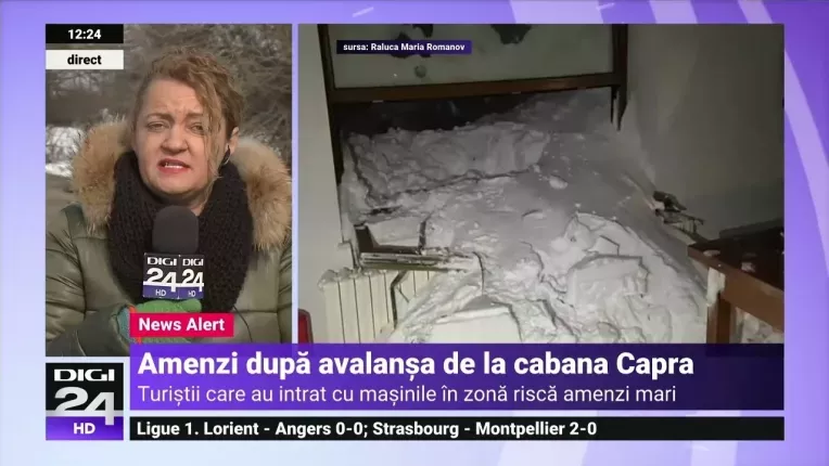 Turistii care au mers cu masinile la Capra risca amenzi. Drumul spre cabana era inchis