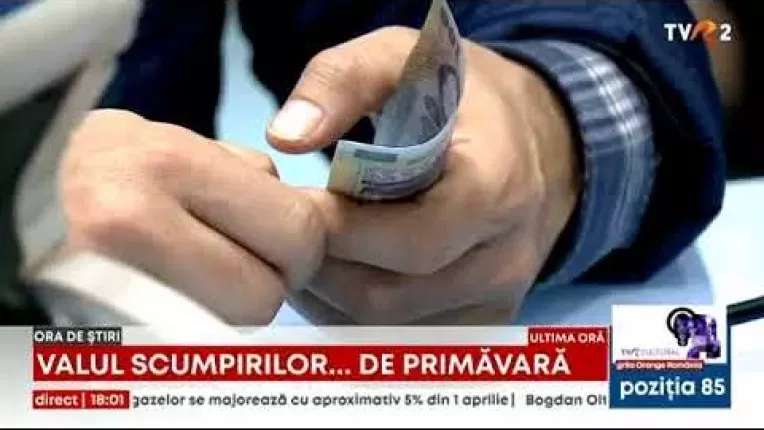 Valul scumpirilor de primavara