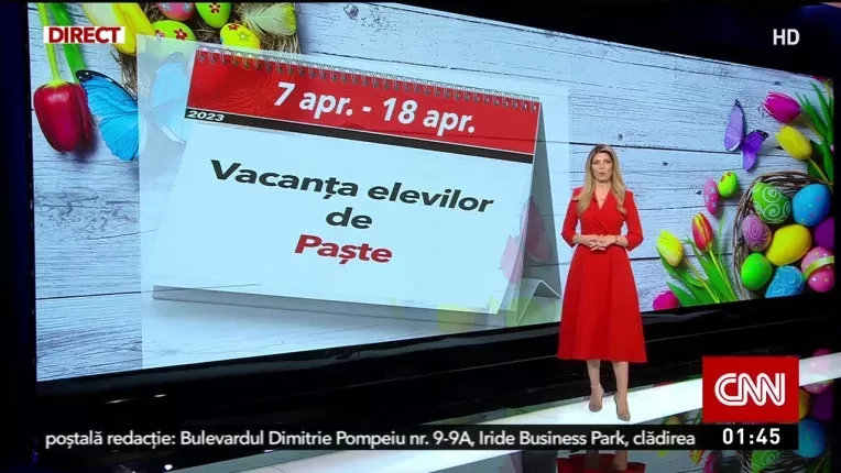 Zile libere de Paste in 2023. Cat dureaza minivacanta romanilor si vacanta elevilor